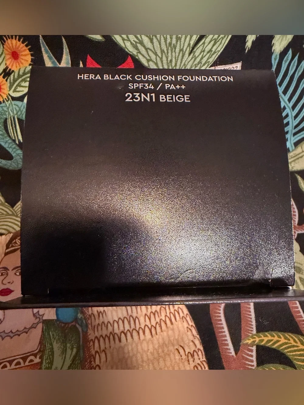 HERA Black Cushion Foundation 23N1 & Two Mini Lip Color - Black Box Gift Set NEW